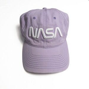 Lavender NASA "Worm" Logo Hat | One-Size | For the Space Lover